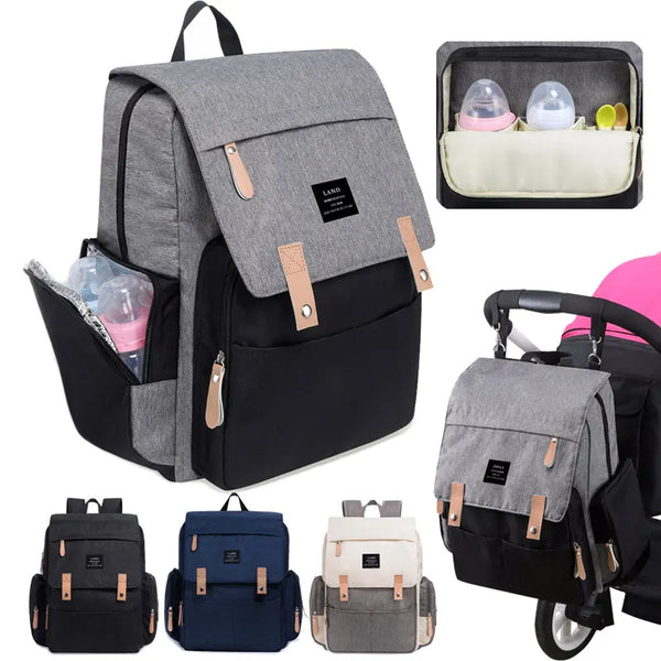 Diaper Bag With Large Capacity